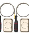 Flexible Magnetic Pickup Tool Kit 4 Pc with 25 Inch Bendable Grabber and 2lb Strength, tools and trays displayed