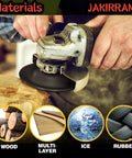Kickass 5 Pack Wood Carving Discs For Angle Grinders Featuring 4 And 4 1 2 Inch Teeth with grinder shaping wood for renovation.