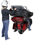 Route 1 Traveler Tour Trunk Bag For Motorcycles Ride Ready With UltraMax Fade Resistant Fabric And Lifetime Warranty on Harley