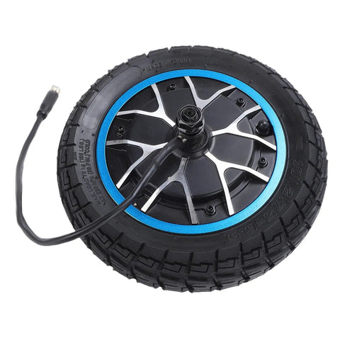 800W Rear Hub Motor Wheel Replacement For SmartGyro Scooter With 10x2.75 Inch 6.5 Inch Rubber Wheel