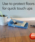 Super Handy Clear Vinyl Floor Runner Protector Shields Hardwood Tile Floors From Scratches Spills Wear In High Traffic Areas