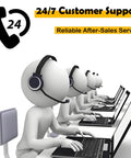 24/7 Customer Support and reliable after-sales service illustration