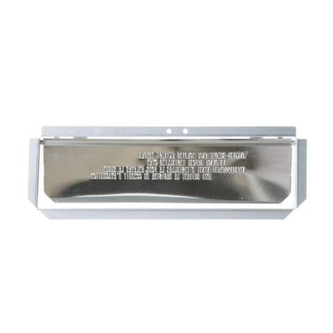 Easy Install Microwave Vent Damper Replacement Part Directs Airflow Through Vent Duct Durable Vent Dampener WB06X10436 front view