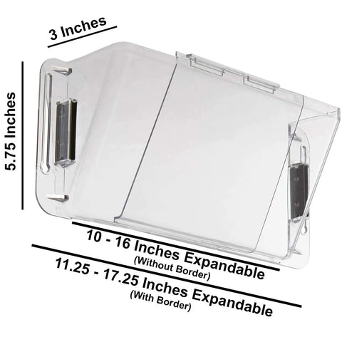 Adjustable Magnetic Air Vent Deflector with Non-Melting Plastic, dimensions 10 to 16 inches, fits 10 to 14 inch vents