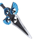 Rad Stunt Flying Sword RC Glider With Gesture Control showing EVA foam build in blue and black design.