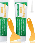 Fast Drying Wall Repair Putty For Drywall Holes Cracks And Scratches Ready-To-Use Spackling Paste 2 Pack with scrapers