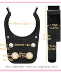 Heavy Duty BT30 CNC Automatic Tool Changer Holder Built Tough For Righteous Stability And Hassle Free Swaps White 20 Pack Zero Drama Tool Clamp Clips For Precision Milling Machine Accessories detailed dimensions and features