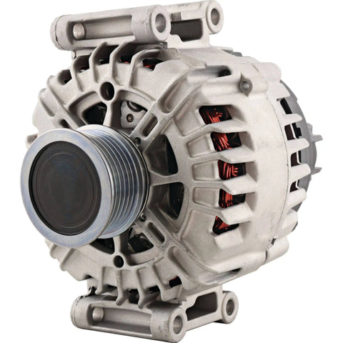 Top Shelf Heavy Duty 140 Amp 12 Volt Alternator For Audi TT Quattro Q3 2.0L 2011-2018 with clutch pulley and internal regulator.