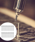 Tool inserting stainless steel blind rivet for 50 Pc Stainless Steel Closed Blind Rivet Kit With Smooth Dome Heads, High Mechanical Strength And Scratch Resistant Finish, Durable Fasteners For Tools And Home Improvement Projects.