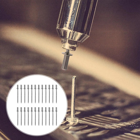 Tool inserting stainless steel blind rivet for 50 Pc Stainless Steel Closed Blind Rivet Kit With Smooth Dome Heads, High Mechanical Strength And Scratch Resistant Finish, Durable Fasteners For Tools And Home Improvement Projects.