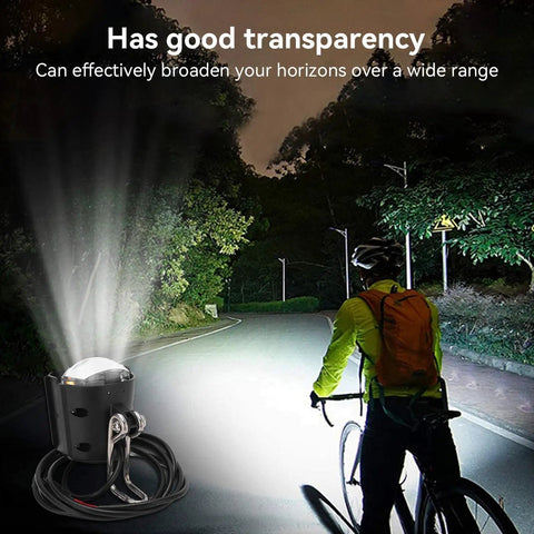 Electric Bike Front Light With Loud Horn, Waterproof 36V-48V LED Headlight For Night Riding, 3 Pin SM Connector, Easy Installation, Safe And Bright Beam, All-In-One Headlight And Horn For Bicycles Scooters And E Bikes