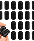 20 Piece Clip On Ferrite Core Beads For 7mm Cables EMI RFI Noise Suppressor Clamp On Ferrite Chokes For USB Power Cables