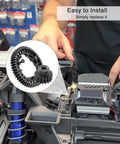 RC Spur Gear Set 54T 18T Pinion for Traxxas X Maxx XO1 Revo 2.0 VXL installation guide.