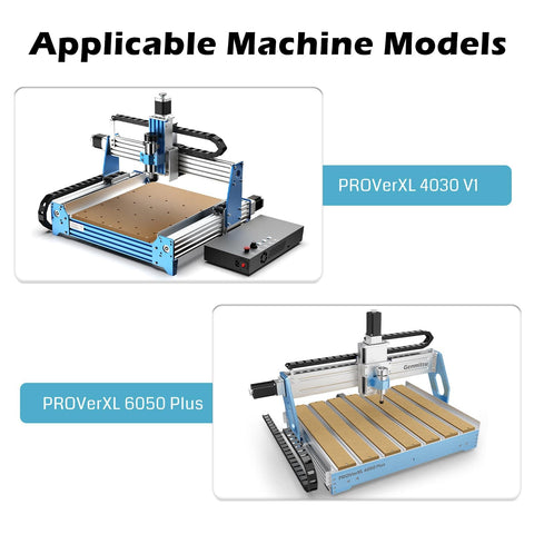 PROVer XL 4030 V1 and 6050 Plus CNC Routers for Rotary Module Kit For PROVer XL CNC Router 4030 V1 And 6050 Plus With NEMA23 Geared Stepper Motor 4 Jaw Chuck And 10 To 1 Speed Reducer For Boosted 3D Rotary Carving Hybrid 2D Work And Laser Possibilities