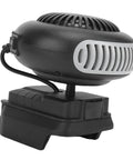 Portable 21V Car Heater And Defroster With 170W Rapid Warm Up Fan showing black cordless design for quick cabin heating.