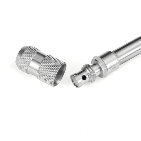 Replacement Stainless Steel Sprayer Wand With Adjustable Nozzle Trigger Wand And 24 Inch Hose For P2803, close-up of nozzle.