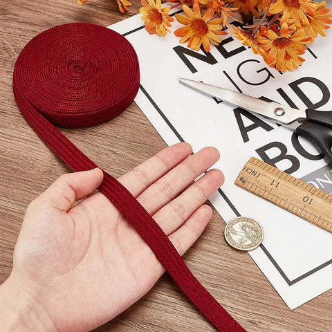 Beefed Up Ito Sageo Wrapping Cord For Samurai Sword Handle Replacement 16 Feet 4 Inches Long Half Inch Wide Durable Blended Fiber