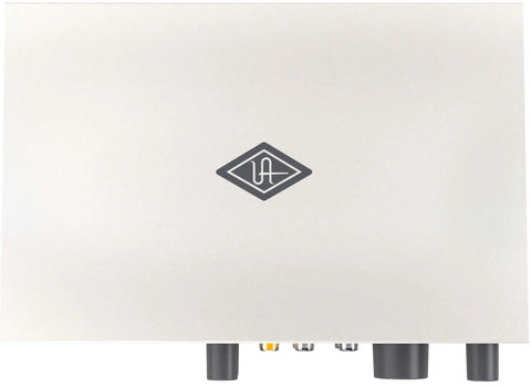 Top view of Volt 2 USB Audio Interface With Vintage Preamp Mode And 24-Bit 192 KHz Conversion showing sleek design and clear finish.
