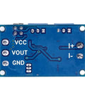 Top Rated Industrial Current To Voltage Converter 2 Pack Adjustable Zero And Full Scale Designed For 4 To 20Ma And 0 To 20Ma Inputs PCB with VCC, VOUT, GND connections.