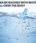 2-In-1 Nasal Hair Cutter With Double Sided Nose Hair Knife For Men And Women, waterproof feature underwater demonstration