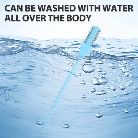 2-In-1 Nasal Hair Cutter With Double Sided Nose Hair Knife For Men And Women, waterproof feature underwater demonstration