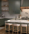Modern kitchen featuring hansgrohe Talis N Pull Down Kitchen Faucet, Magnetic Hand Sprayer, Matte Black, 1-Handle.