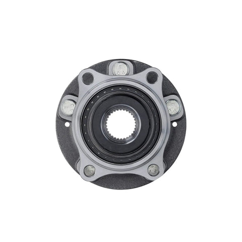 Front view of Wheel Bearing And Hub Assembly Fits Hyundai Sonata Kia Optima Sportage Cadenza Tucson Nexo Front Or Rear Replacement OE Style Wheel Hub To Restore Quiet Smooth Ride