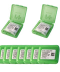 Set Of 10 Fiber Laser Protective Lenses For Raytools Cutting Heads, 27.9mm Diameter And 4.1mm Thick, 99.5 Percent Transmission