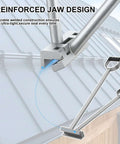 Sheet Metal Bender And Hand Seamer For 0.8 To 1 mm Metal 90 To 180 Degree Adjustable Roofing Tool in use on metal roof
