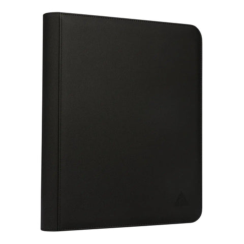 Black Top Loader Card Binder For 3x4 Inch Cards Holds Over 320 Top Loaders With 18 Double-Sided 9-Pocket Pages Ringless Storage Album