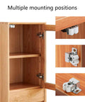 Five Pack Double Roller Door Catches For Cabinets And Cupboards With Screws Bronze Finish Mounting Hardware display