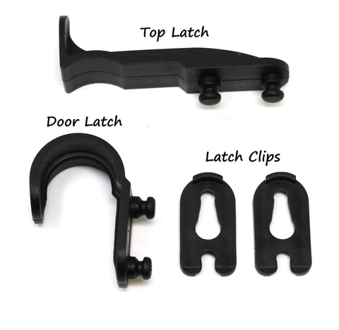 Mailbox Plastic Latch Repair Kit For Solar Group Mailbox Easy Install No Tools Required Includes Finger Handle One Latch And Two Mounting Brackets Fits Plastic Latch Not For Metal Latches A Simple DIY Fix showing plastic parts