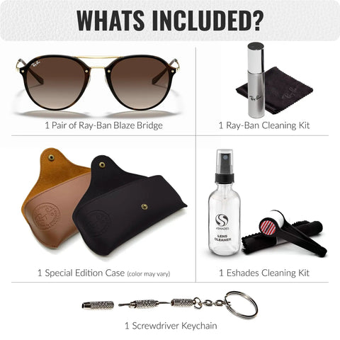 Phantos Shape Nonpolarized Sunglasses For Men And Women With Brown Gradient Lenses Dope Everyday Gear Includes Kit
