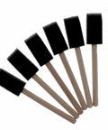 1 Inch Foam Disposable Paint Brushes Box Of 48 In Black For Smooth Coats And Precise Edges Handy For Primers Latex Paint Varnish And DIY Projects