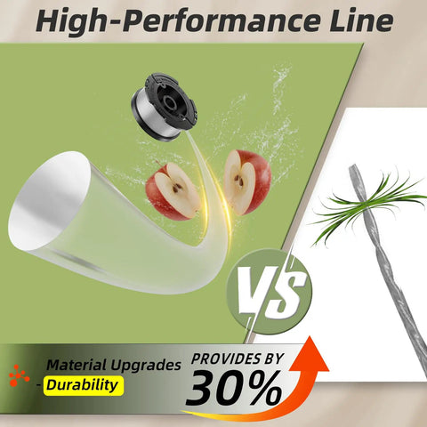 High-performance AF-100 Replacement String Kit for Black and Decker Weedeaters with durable material upgrade comparison.