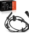 Heavy Duty No Nonsense Antilock Braking System Sensor For Buick Enclave Chevy Traverse GMC Acadia 3.6L 4WD SUV front axle sensor with wiring.