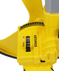 Heavy Duty Gear Driven Measuring Wheel With Tough Plastic Housing And Five Digit Counter Built Like A Tank With Quick Fold Handle And Kickstand Diecast Aluminum Wheel Aces Road Layouts Mw40M close-up of gear counter and measurement markings