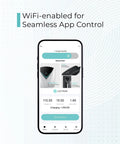 App interface of Level 1 J1772 EV Charger With WiFi Control 120V 15 Amp NEMA 5 15 Plug 16 Foot Extension Cord Portable Electric Car Charger