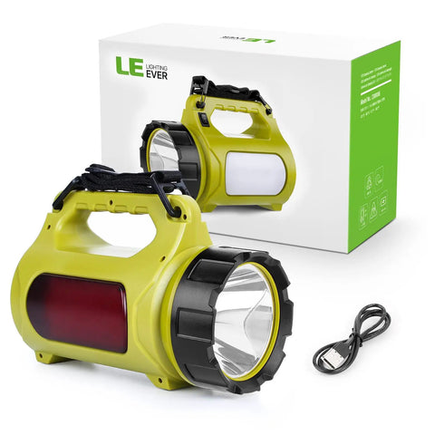Must Have Rechargeable LED Lantern For Camping And Home, 1000 Lumens, 5 Light Modes, USB Power Bank, IPX4 Waterproof, USB Cable Included