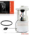 Electric Fuel Pump Module Assembly With Sending Unit Drop In For Chevrolet City Express 2015 2018 And Nissan NV200 2013 2019 L4 2.0L Gas Engine Replace 170403LM0A product image with packaging.