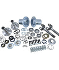 Spin Free Locking Hub Conversion Kit For Dana 60 And AAM Front Differentials With Axle Disconnect components displayed