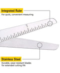 5 Inch Kid Safe Scissors With Blunt Tip For Easy Safe Cutting, Left Or Right Hand Use, Ergonomic Grip, Wear Resistant Stainless Steel Blades