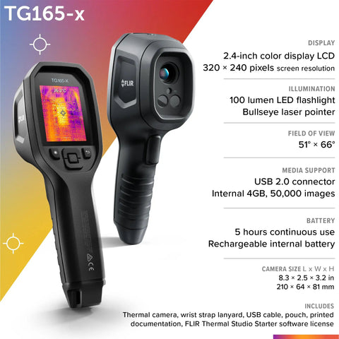 Ultra Clear Thermal Imaging Camera With MSX Detail Enhancement For Building Inspections HVAC And Electrical Work For Pros 4800 Pixel IR Sensor Temperature Range Minus 25C To 300C Bullseye Laser Pointer For Quick Area Sizing