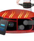 Cordless Heating Massage Belt With 3 Heat Settings And 5 Vibration Modes 10000mAh Rechargeable Battery Portable Back Massager