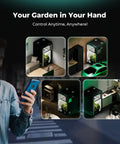 Heavy Duty Smart WiFi Power Strip With 10 Pre Configured Outlets For Zero Hassle Grow Room Automation And Slick App Controlled Lighting Fans Climate Rig in a smart indoor garden.