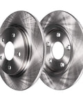 Pair of rear rotors for Rear Brake Kit For Dodge Grand Caravan Journey Town And Country With 12.91 Inch Rotors And Ceramic Brake Pads