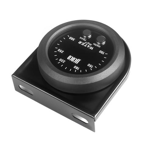 Dual Alert Water Temperature Gauge With 1 Eighth NPT Sensor And Bracket 300F Digital LED Display For Cars Trucks Boats And Marine Applications 52mm 2 Inch Mount Real Time Cooling Temp Monitor For Your Ride.