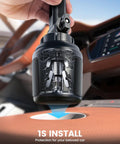 Cup Holder Phone Mount For Car Universal Fit 4 To 7 Inch Phones Easy One Second Install Thick Case Friendly Car Phone Holder