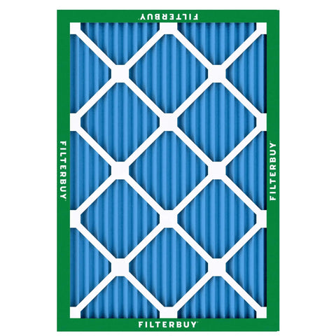 14x18x1 Air Filter MERV 13 For Smoke And Allergies, Electrostatic Pleated HVAC Replacement, 2 Pack For Furnace, AC, And Heat Pump.