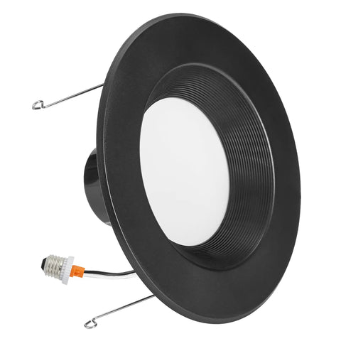 5 Inch And 6 Inch Retrofit Recessed Led Downlight 1100 Lumens 5Cct Adjustable 13W Energy Saving Ceiling Fixture Hella Bright Warm To Cool White Trimless Design Sweet Clean Aesthetic Easy Snap In Install